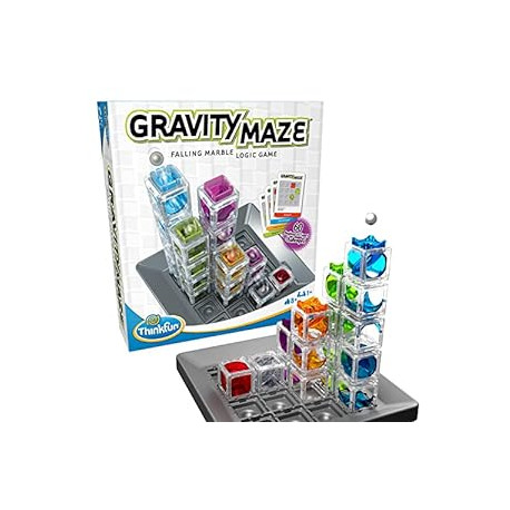 ThinkFun Gravity Maze Marble Run Brain Game and STEM Toy