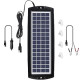 Car Battery Trickle Charger & Maintainer 12V Solar Panel Power Kit