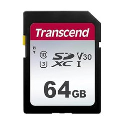 Transcend 64GB SDXC/SDHC 300S Memory Card TS64GSDC300S