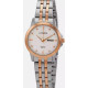 Citizen Quartz Silver Dial Two-tone Ladies Watch