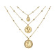 Gold Layered Necklace for Women