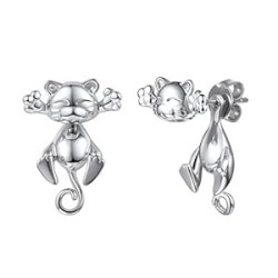 925 Silver Cute Pig/Panda Bear/Dog/Cat