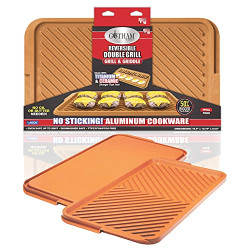 XL Nonstick 2 in 1 Griddle Pan & Grill