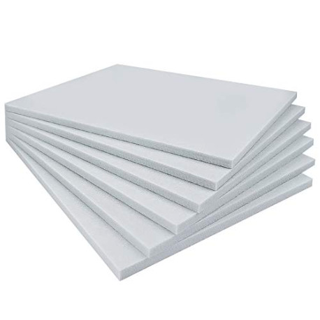 Pack 5 of Acoustic Panels, 16 x 12 x 0.5 Inches Pack of 6