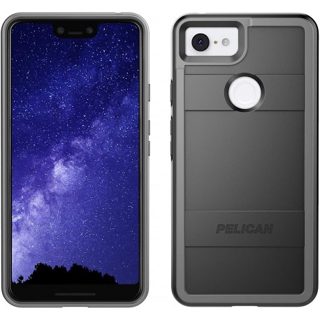 Protector Google Pixel 3 XL Case (Black/Light Grey)