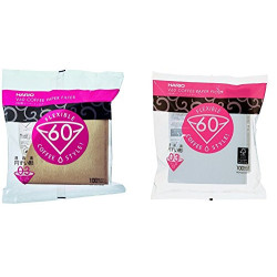 Filters for 03 Dripper White & Natural Set 100 Sheets Each