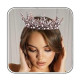 Queen Crown Rhinestone Bridal Crowns Headpieces Crystal Vintage Headpiece for Women