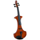 Student Electric Violin Outfit - 4/4 Size,Translucent Red Orange