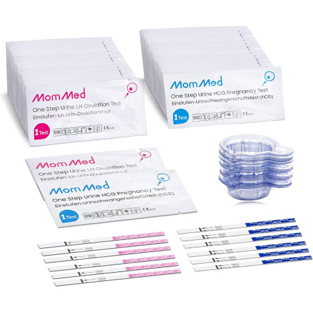Includes 50 Ovulation Tests and 20 Pregnancy Tests
