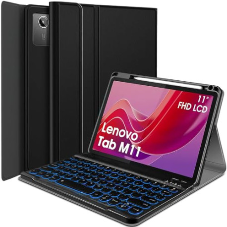 Keyboard Case for Lenovo Tab M11 2024 11 Inch