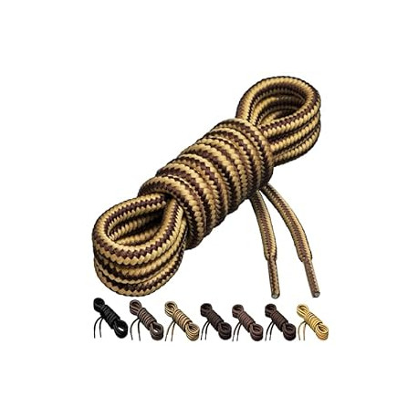 hick Tough and Heavy Duty Round Boot laces lace Shoelaces