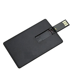 32GB Black Credit Bank Card USB Flash Drive Pen Drive Memory Stick