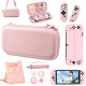 Pink Travel Carrying Case Accessories Kit Compatible