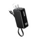 Power Bank USB C Charger Block, 3-in-1 5,000mAh Portable Charger