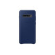 Samsung Galaxy S10+ Leather Back Case, Navy