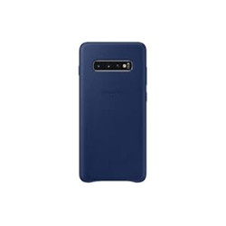 Samsung Galaxy S10+ Leather Back Case, Navy