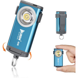 G2 LED Mini Flashlights, 500 Lumens Small EDC Flashlight Keychain
