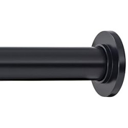 Windows or Shower, 24 to 36 Inch. Black