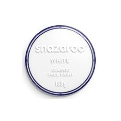 Arts Crafts Classic Face and Body Paint, 18.8g (0.66-oz) Pot, White