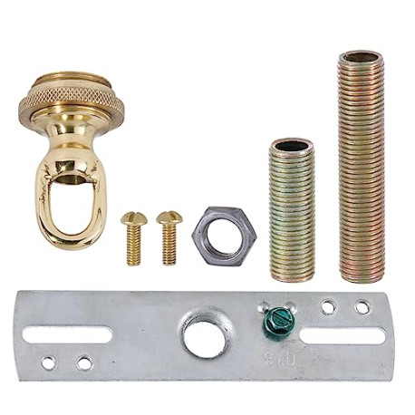 Screw Collar Canopy Set (Cast Brass)
