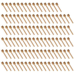 Wood Honey Dipper Sticks - Searea 100Pcs 3Inch
