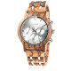 Mens Wooden Watches Luxury Wood Metal Strap