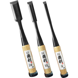 Wood Chisel Set 3 Piece for Woodworking