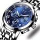Watch Men Fashion Sport Quartz Clock Mens Full Steel Dress