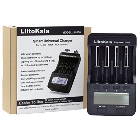 Lii-500 Battery Charger for 26650 AA AAA Battery