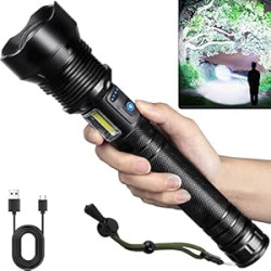 High Lumens Rechargeable, Super Bright 990000