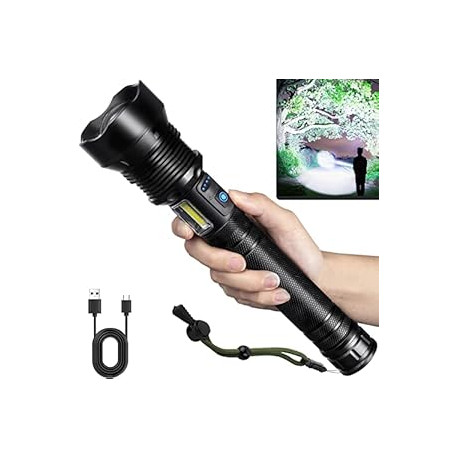 High Lumens Rechargeable, Super Bright 990000