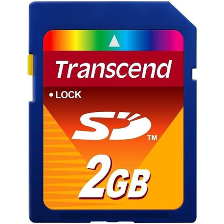 Transcend 2 GB SD Flash Memory Card