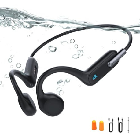 Conduction Headphones, IPX8 Waterproof MP3 Swimming
