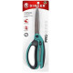 Pack 3 of 9-1/2-Inch ProSeries Spring Assist Scissor with Comfort Grip, Teal