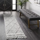 Rug, 2' x 6', Beige, Rectangular, 0.75" Thick