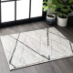3x5 Thigpen Contemporary Area Rug, Grey