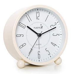 5 Colors Alarm Clock,Beep Wake Round Alarm Clock