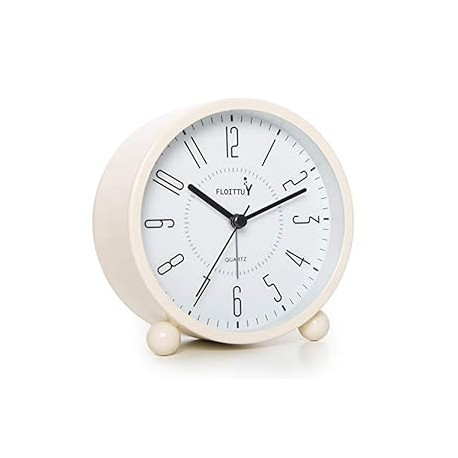 5 Colors Alarm Clock,Beep Wake Round Alarm Clock
