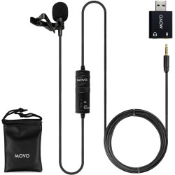 Movo LV1-USB Lavalier Microphone