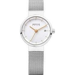 Women's Solar Collection Watch with Mesh Band