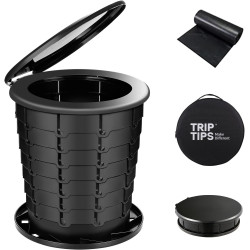 Upgrade Retractable Portable Toilet Travel Toilet