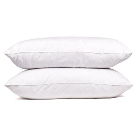 Goose Down and Feather 400 Thread Count Premium Bed Pillow
