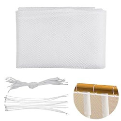 3m Length Safety Rail Net Stair