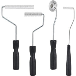 Fiberglass Roller Tools Kit, 4pcs Fiberglass Resin