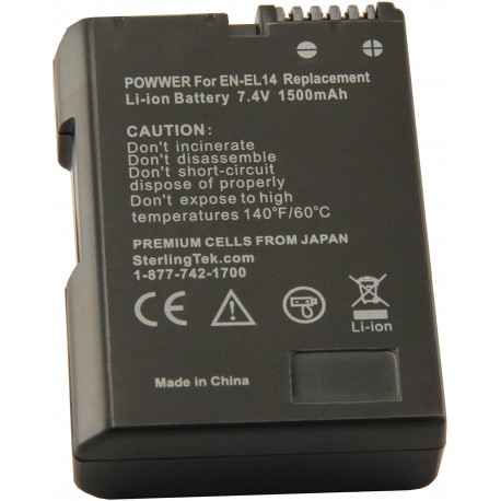 Battery for Nikon D3400