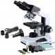 Digital Compound Binocular Microscope, WF10x and WF20x Eyepieces
