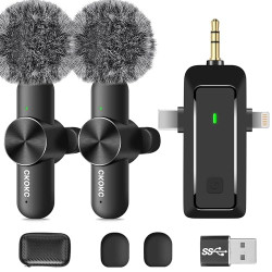 Wireless Lavalier Microphone for iPhone