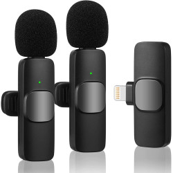 Wireless Lavalier Microphone for iPhone