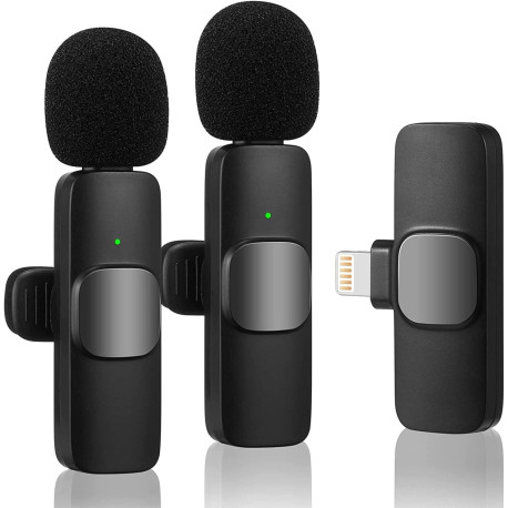Wireless Lavalier Microphone for iPhone