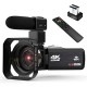 4k Video Camera Camcorder with 18X Digital